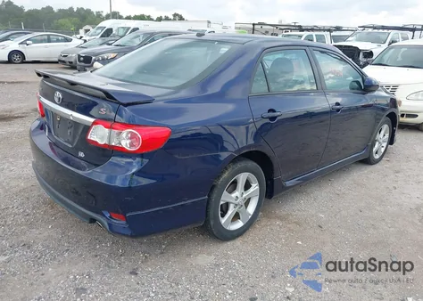 2011 Toyota Corolla S из США, поврежденный, VIN 2T1BU4EE9BC731916